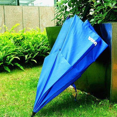 190T Pongee Fabric 8 Ribs Windproof Golf Umbrella With 60 Inch Canopy