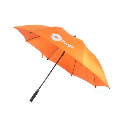 60 Inch 8 Panels Promotional Golf Umbrellas Automatic Open With Fiberglass Frame