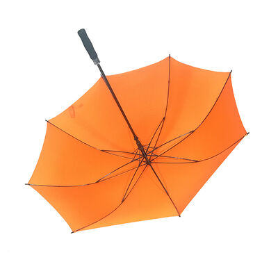 60 Inch 8 Panels Promotional Golf Umbrellas Automatic Open With Fiberglass Frame