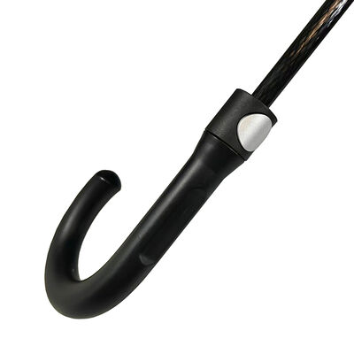 Compact Double Color Umbrella 54 Inch Golf Umbrella With Hook Handle