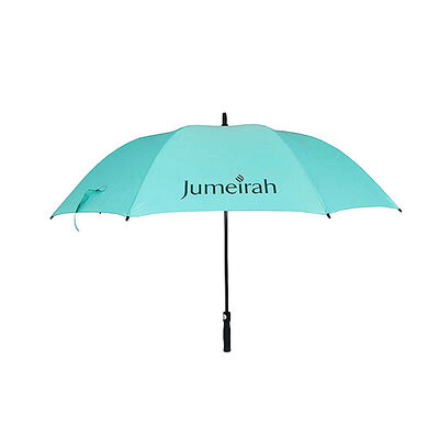 130cm Automatic Golf Umbrellas Fiberglass Frame With Ergonomic Rubber Grip Handle