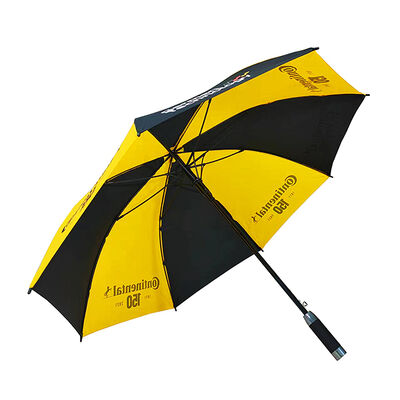 50-inch Automatic Open Walking Umbrella with Fiberglass Ribs for Promotional Use