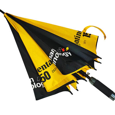 50-inch Automatic Open Walking Umbrella with Fiberglass Ribs for Promotional Use