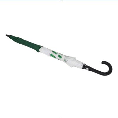 Custom Double Canopy Straight Umbrella with Fiberglass Frame and Automatic Open for African Market