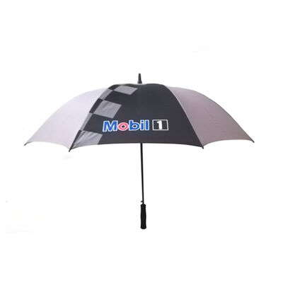 120cm Diameter Promotional Walking Umbrellas With Fiberglass Shaft