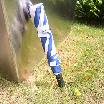 Sturdy 25-inch Folding Promotional Umbrella with Fiberglass Ribs and 3-year Warranty Custom-made for Vietnam