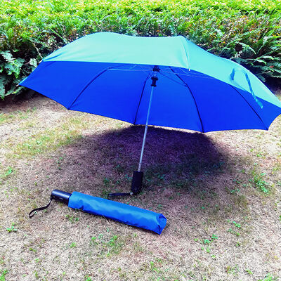 21" Automatic Open Umbrellas Lightweight Compact Umbrella All Metal Frame