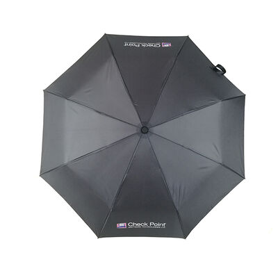 Ultra Lightweight Grey Promotional Umbrellas 180g Aluminum Frame