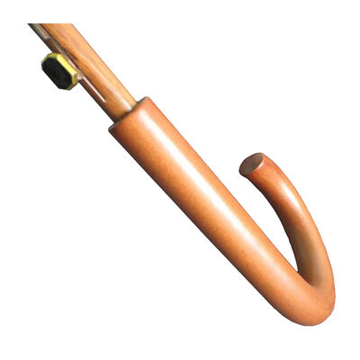 46 Inch Automatic Wooden Handle Umbrellas 8 Panel Wooden Pole Umbrellas