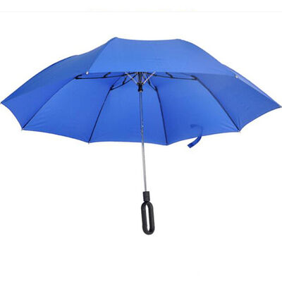 Compact Portable Automatic Folding Umbrella With Hook Handle
