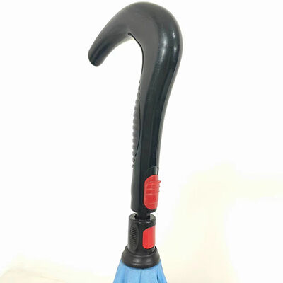 Light Blue Double Layer Reverse Umbrellas 105cm Auto Open Close Inverted Umbrella