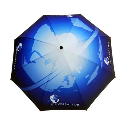Sublimation Printing Inside Out Umbrellas Promotional Event Umbrella With C Handle