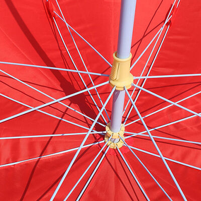 9 Foot Windproof Market Umbrella Metal Frame Outdoor Advertising Umbrella Customizable