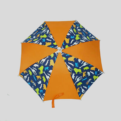 17 Inch Manual Opening Kid's Umbrellas For Aged 3-10 Years