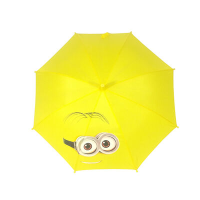34 Inch Yellow Children's Umbrella Lightweight Automatic Open Umbrella
