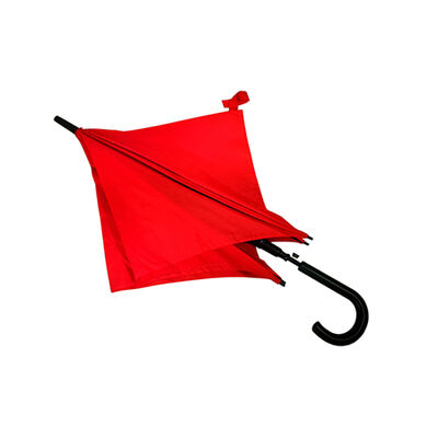 23 Inch 4 Panel Fashion Square Umbrella / Double Rib Umbrella