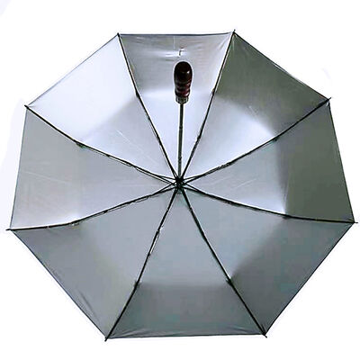 Men's Navy Automatic Folding Umbrella 54 Inch Sun Rain Protection