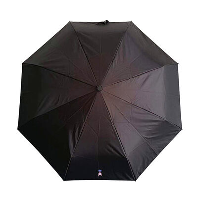 Ultraman Compact 3-Fold Manual Umbrella with 21 Inch Canopy, UV30+ Protection and 190T Pongee Fabric