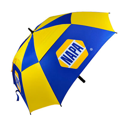 Custom 30 Inch Golf Umbrella Wind Resistant Double Canopy 2 Tone Umbrella