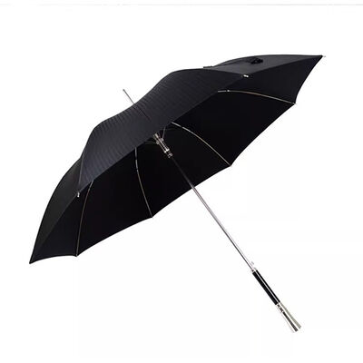 Luxury Walking Umbrellas 110cm Diameter Gentleman's Straight Umbrella For Men