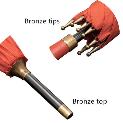 Classic Elegance Walking Umbrellas Automatic Women's Straight Umbrella