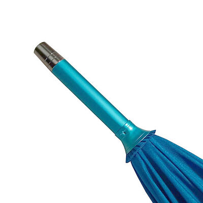 RPET Ultra Light Long Handle Walking Umbrellas Manual Open Windproof Rain Umbrella