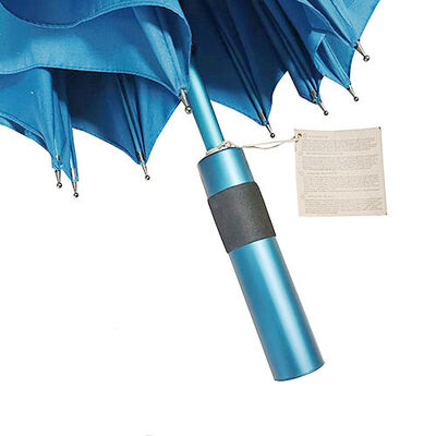 RPET Ultra Light Long Handle Walking Umbrellas Manual Open Windproof Rain Umbrella