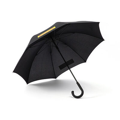 Durable 46 Inch Walking Stick Umbrella Lightweight With Hidden Button