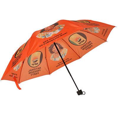 42-inch Canopy Campaign Umbrella with 8 Ribs and 3-Year Warranty for Election Campaigns