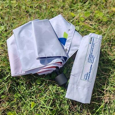 Promotional Compact Umbrellas Custom For Insurance Company
