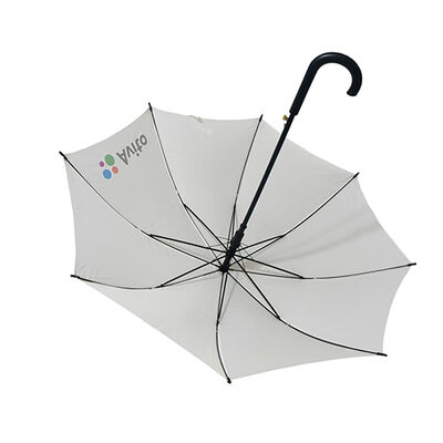 Avito White Straight Umbrella With Long Handle 120cm Diameter