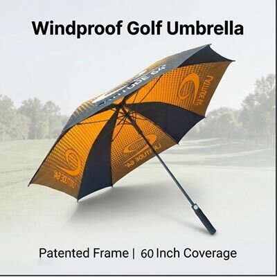 Professional sports golf umbrella 60-inch automatic opening