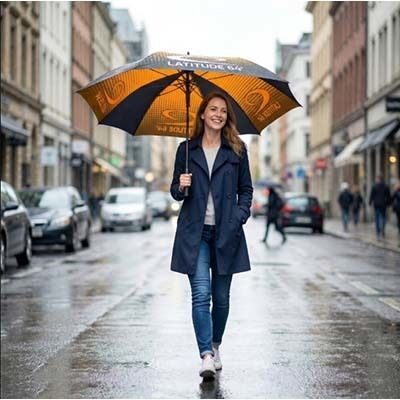 Professional sports golf umbrella 60-inch automatic opening