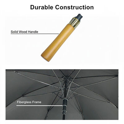 UV50+ Sun Protection Umbrella with Windproof & Waterproof Design and Fiberglass Ribs for Ultimate Outdoor UV Shield