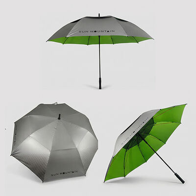 68 Inch Professional Golf Umbrella with Windproof and UV50+ Protection for All Weather
