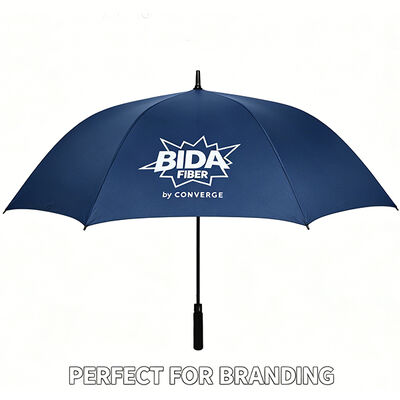 60 Inch Windproof Golf Umbrella with Custom Logo for Corporate and Promotional Use