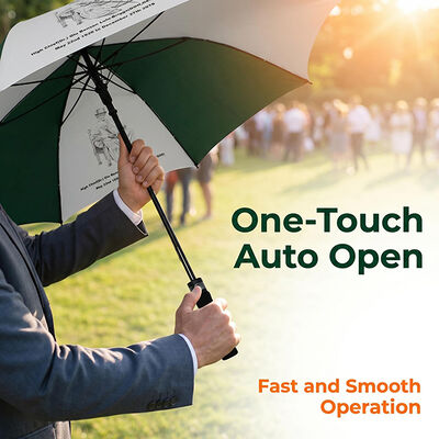 Custom Memorial Golf Umbrella | 60 Inch Commemorative Keepsake Umbrella