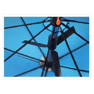 Premium Fan Umbrella with Built-in Cooling Fan, UV50+ Protection & 2600mAh USB Rechargeable Battery