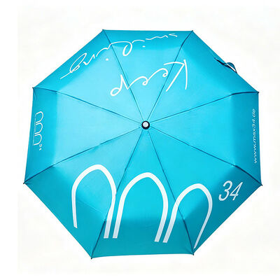 Custom Steel Frame Folded Umbrella for Dental Clinics