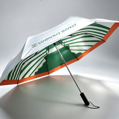 Custom Logo Automatic Folding Umbrella for Investment Company