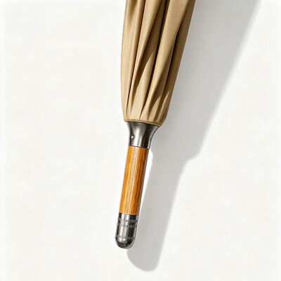 Custom 60 Inch Wooden Handle Windproof Umbrella