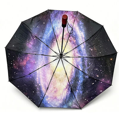 Custom Printed Logo Umbrellas Auto Foldable Umbrella
