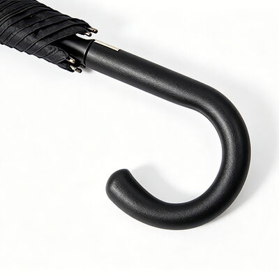 46 Inch Fiberglass Walking Stick Promotional Umbrella with Hidden Auto Button