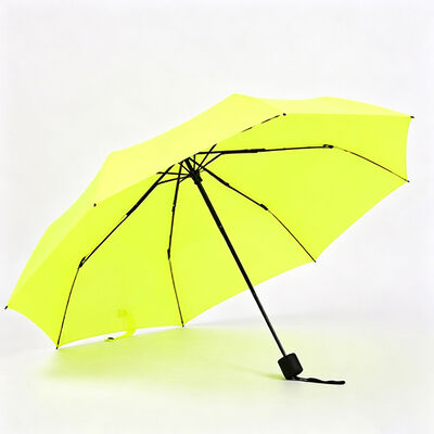 Wholesale 3 Fold Manual Umbrella with 190T Pongee Fabric 250g Ultra-Lightweight and 24cm Folded Compact Length for Promotions
