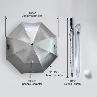 Australia Golf Course Windproof Umbrella