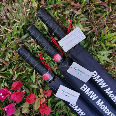 54 Inch Golf Umbrella with Fiberglass Frame and Automatic Open Mechanism for Wind Resistance
