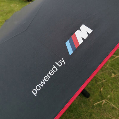 54 Inch Golf Umbrella with Fiberglass Frame and Automatic Open Mechanism for Wind Resistance