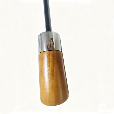 Semi-Automatic Folding Umbrella with Full Fiberglass Frame, 80 km/h Windproof and Double Layer Canopy