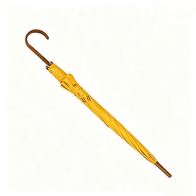 Low Cost Promotional Umbrella with Customized Logo 103cm Canopy Diameter and Silver Coated Polyester