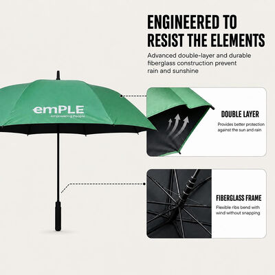 $5.5 60-inch double-layer automatic opening golf umbrella customization